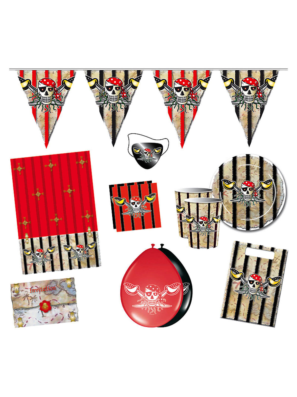 Piraten-Party-tischdeko-set-partyspiele-kinderspiele-geburtstagsspiele-3