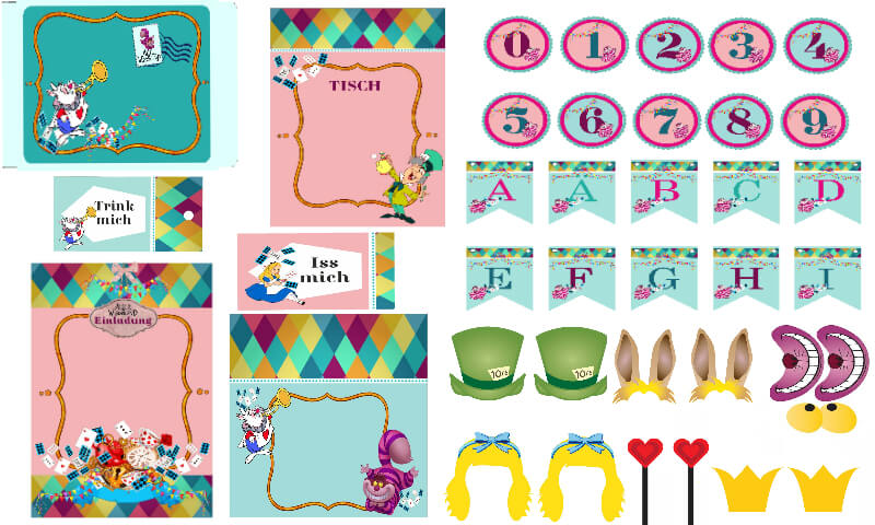 geburtstag-partyzubehoer-alice-im-wunderland-kostenlose-downloaden