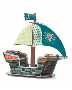 partypicker_piratenschiff_bunt-piratengeburtstag-schnitzeljagd-partyspiele-kinderspiele-geburtstagsspiele - копия