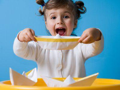spass kinder basteln ideen kindergeburtstag Origami